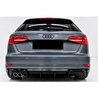 Takadiffuusori DPT (2016-2020, SD, kiiltävä musta) Audi A3 2012–2020 kuva 1