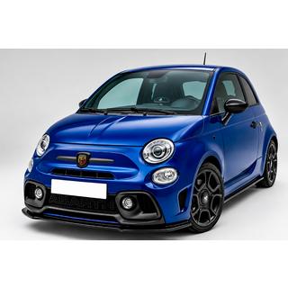Etulippa DPT (Abarth, kiiltävä musta) Fiat 500/500L 2013–2022
