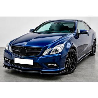 Etulipan lisäosa DPT (AMG Line, 2010-2012, kiiltävä musta) Mercedes E-sarjan Coupé C207 2010–2017 kuva 1