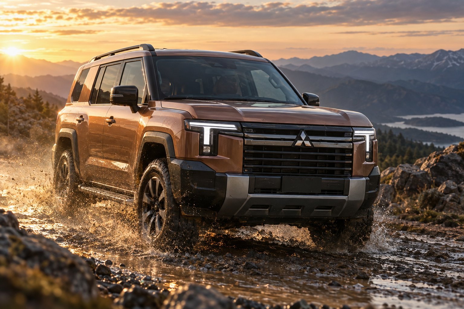 Uusi Mitsubishi Pajero 2026: runkorakenteinen SUV ja Super Select 4WD-II