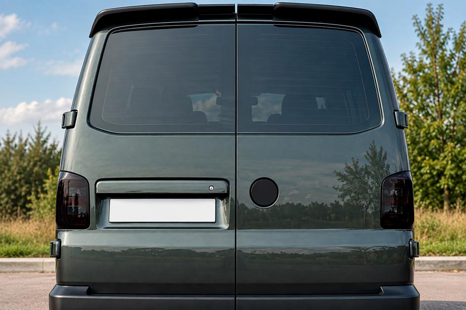 Volkswagen T5 Transporter 2003–2010 DPT-spoileri (pariovet, kiiltävän musta) Image