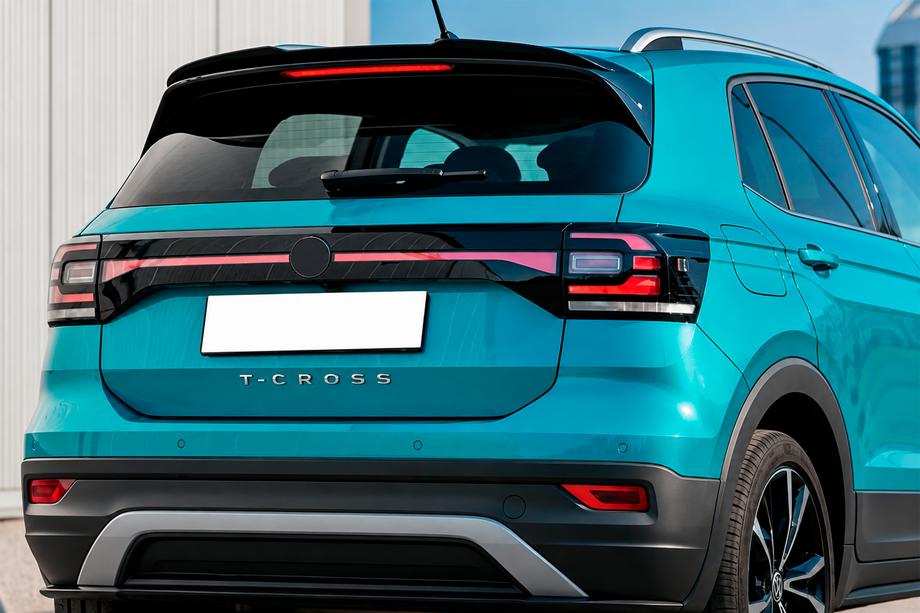 Volkswagen T-Cross 2019– DPT-spoileri (kiiltomusta) Image
