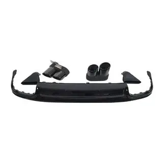 Takadiffuusori pakoputken päillä S-Style Black (S / S-Line)