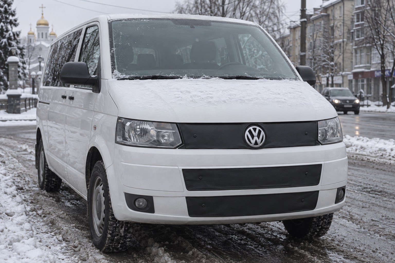 Talvisuoja Volkswagen T4, T5, T6 ja Caddy: ylä-, ala- vai molemmat