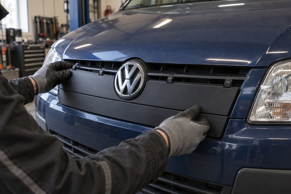 Talvisuoja Volkswagen T4, T5, T6 ja Caddy: ylä-, ala- vai molemmat