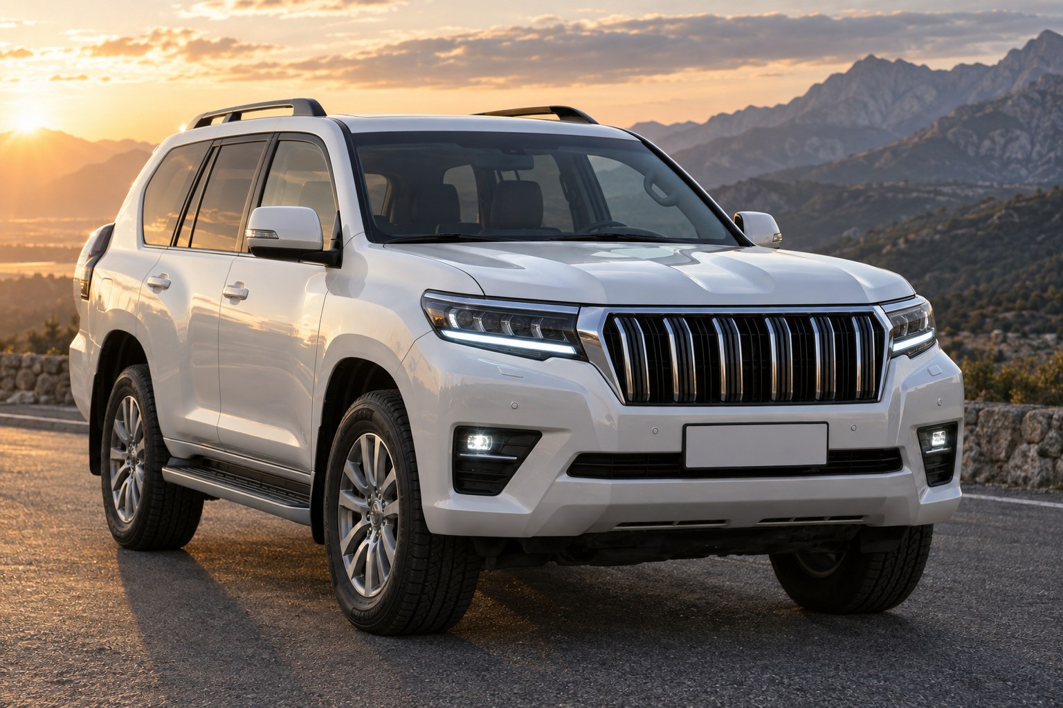 Toyota Land Cruiser Prado 150 2017+-facelift-tyyliin: sarjat ja mitä vaihtaa