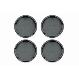 Harmaat vanteiden keskikupit (64x62 mm, 4 kpl) kuva 2