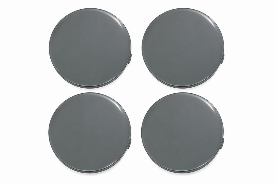 Harmaat vanteiden keskikupit (64x62 mm, 4 kpl) Image