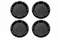 Mustat vanteen keskiökupit (56×52 mm, 4 kpl) kuva 2