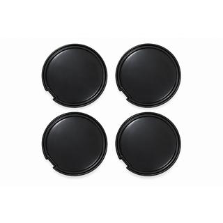 Mustat vanteen keskiökupit (56×52 mm, 4 kpl) kuva 1