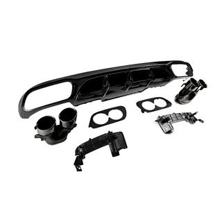 Takadiffuusori pakoputken päillä E53-Design Black (Base-malliin) Mercedes E-class W213 2016–2023 kuva 3
