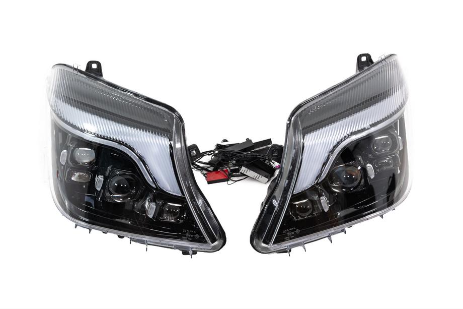 Mercedes Sprinter W906 2006–2018 Etuajovalot XENON to LED (2013-2018, 2 kpl) Image