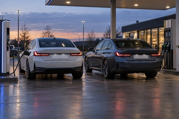 Uusi BMW 3 Series G50 tai sähköinen BMW i3 Neue Klasse: bensa vai sähkö samassa korissa
