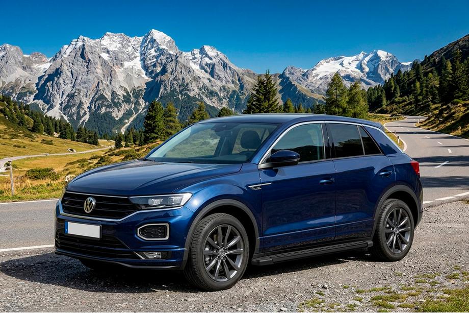 Volkswagen T-Roc 2017–2025 Astinlaudat Fullmond Black (2 kpl, alumiini) Image