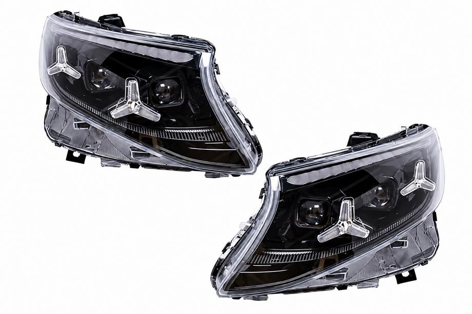 Mercedes Vito/V-class W447 2014– OEM LED -etuajovalot 2026 Black (Vito, 2 kpl) Image
