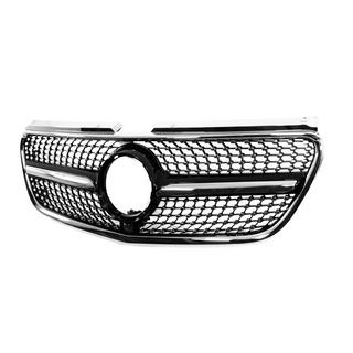 Etujäähdyttimen säleikkö Diamond Black (2014-2023 Vito W447) Mercedes Vito/V-class W447 2014– kuva 2
