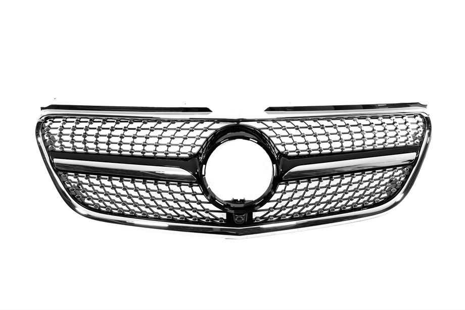 Mercedes Vito/V-class W447 2014– Etujäähdyttimen säleikkö Diamond Black (2014-2023 Vito W447) Kuva 1