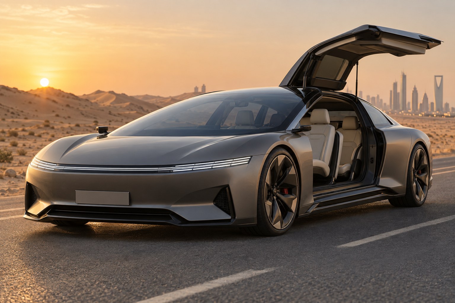 Ceer Exobot: Saudi-Arabia esittelee ensimmäiset sähköautonsa – sedan ja SUV, 850 hv