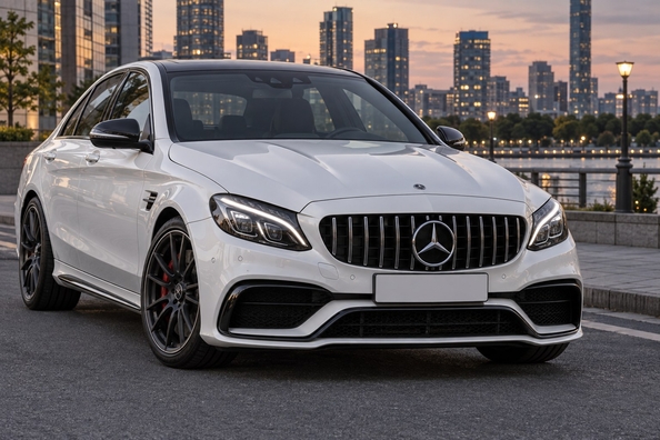 Mercedes C-Class W205 W206- tai C63 AMG -tyyliin: facelift ja korisarja – mitä voi asentaa Kuva 2