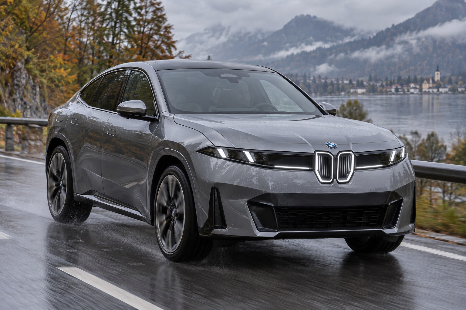 BMW iX4 (2027): sähköinen coupé-SUV Neue Klasse, jopa 828 km toimintamatka ja tuotanto Debrecenissä