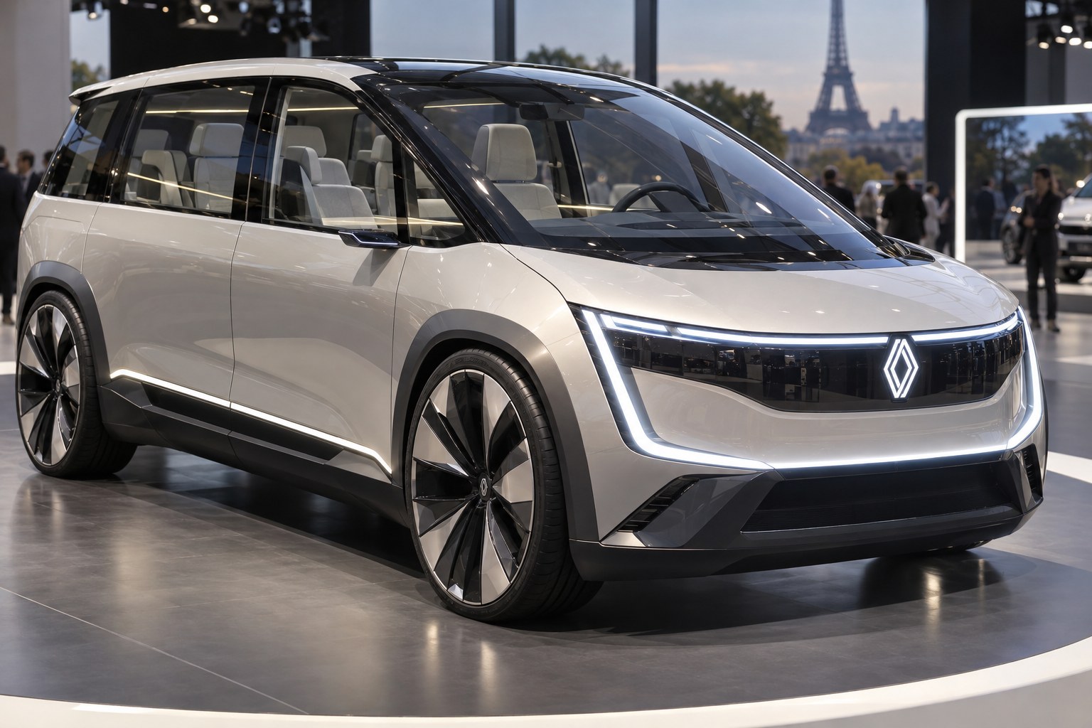 Renault E-Space Concept: sähköinen tila-auto kunnianosoituksena Espace 1984:lle – esillä Pariisissa