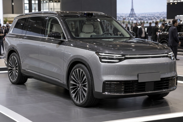 Leapmotor D19: kuusipaikkainen lippulaiva, jopa 300 km sähköistä toimintamatkaa – esillä Pariisissa Kuva 2