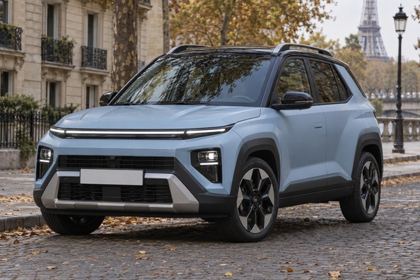 Uusi 2. sukupolven Hyundai Bayon: Pariisi, mitat, 1.6-hybridi, sisätila Kuva 2