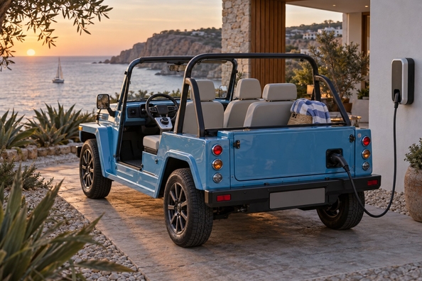 Uuden sukupolven Electric MOKE: ranta-sähköauto tuplamatkalla Kuva 1