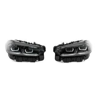 Etuajovalot Black Shadow Line LCI (muunneltuihin autoihin 2022–2024) kuva 1