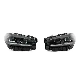 Etuajovalot Black Shadow Line LCI (muunneltuihin autoihin 2022–2024) kuva 1