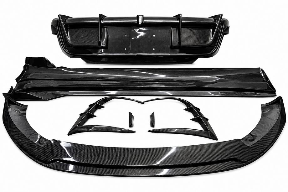 Tesla Model Y 2020– Carbon Aerokit -korisarjasetti (2025+) Kuva 3