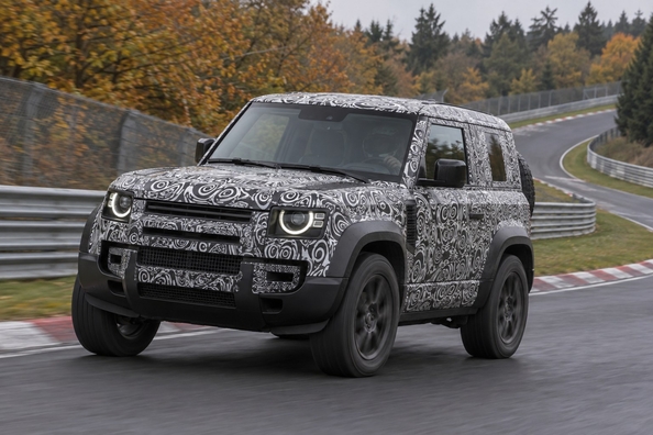 Land Rover Defender Sport: pienempi Defender Nürburgringillä — mitä tiedetään ennen vuoden 2027 ensiesittelyä Kuva 1