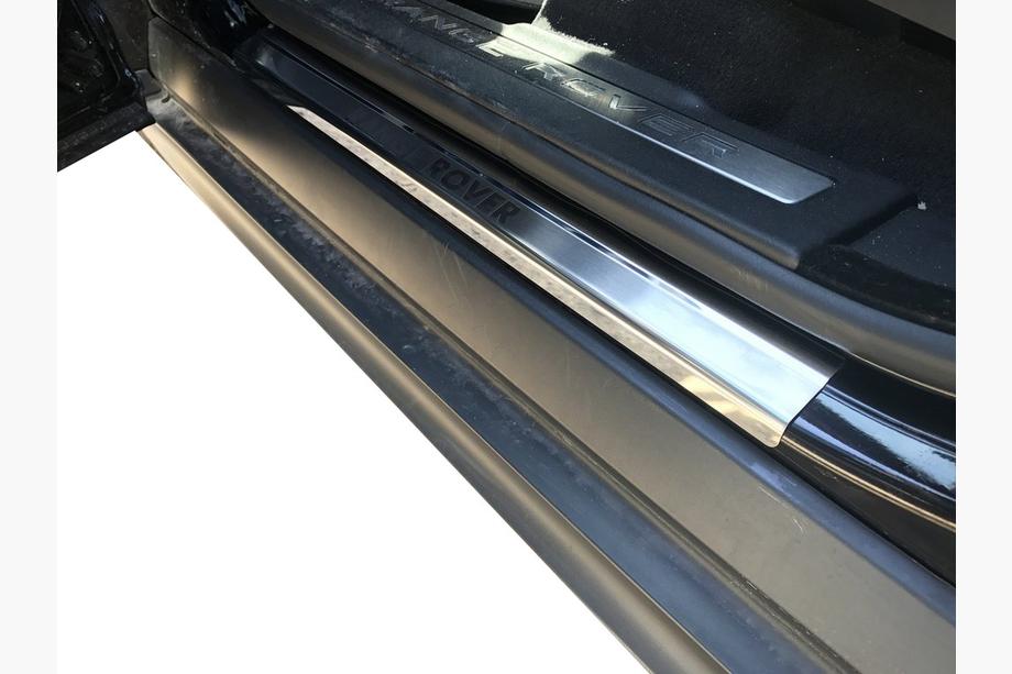 Range Rover Evoque 2012–2018 Natanika Premium kynnyslistat (4 kpl, ruostumaton teräs) Image