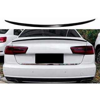 S-Style-spoileri (SD, kiiltävän musta) Audi A6 C7 2011–2018