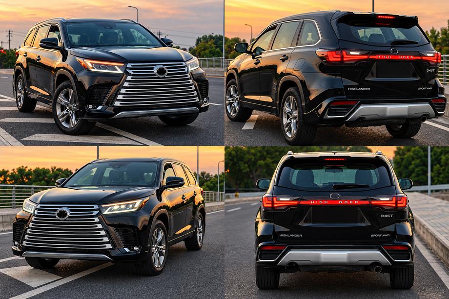 Toyota Highlander 2013–2019 LX600-tyylinen korisarja Kuva 2