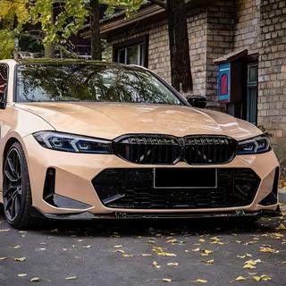 Etupuskurin lip-spoileri Lip V5 (M-Sport 2022+, hiilikuitu) kuva 1