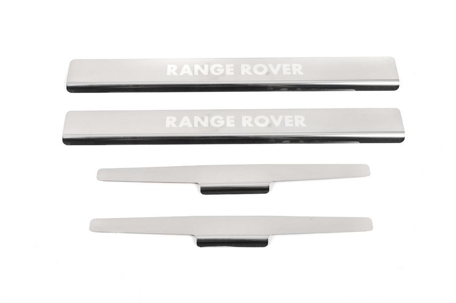 Range Rover IV L405 2013–2021 Natanika Premium kynnyslistat (4 kpl, ruostumaton teräs) Image