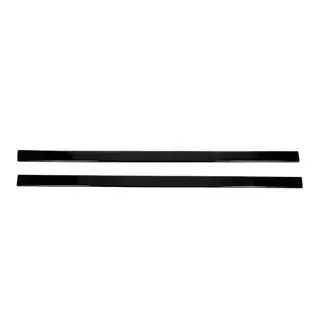 2-laatu Universaalit helmalevikkeet DPT Lower Lip Black (kiiltävä musta) kuva 1
