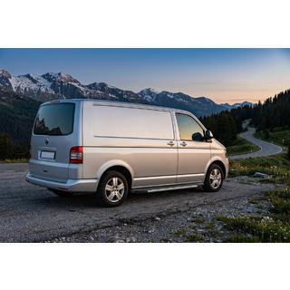 Duru sivuastinlaudat (2 kpl, alumiini) Volkswagen T5 Multivan 2003–2010 kuva 2