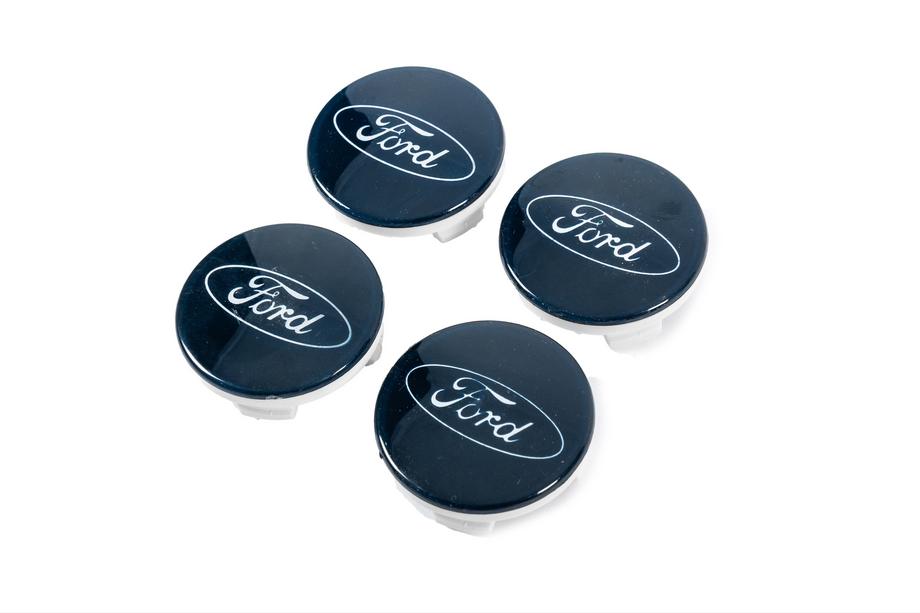 Ford Vanteen keskiökupit 53/51 mm tummansininen (4 kpl) Kuva 2
