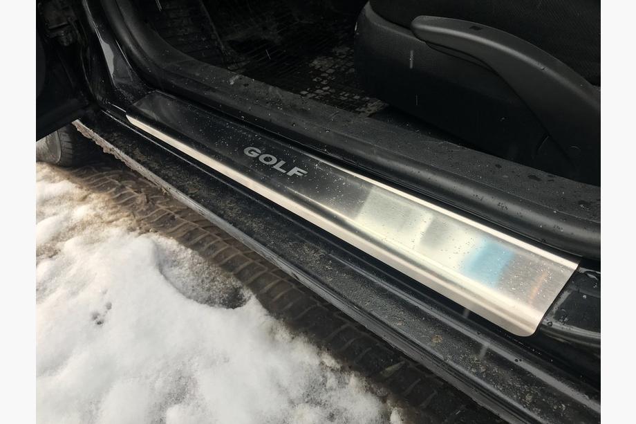 Volkswagen Golf 4 1997–2006 Nataniko ovikynnyslistat (4 kpl, ruostumaton teräs) Vakio – Lohmann-teippi, 0,5 mm Kuva 3