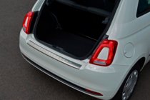 Fiat 500/500L 2013–2022 Takapuskurin suojalista 3D/Cabrio (OmsaLine, ruostumaton teräs) kuva 8