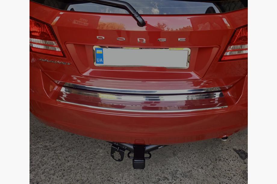 Fiat Freemont 2011–2016 Takapuskurin suojalista Carmos (ruostumaton teräs) Image