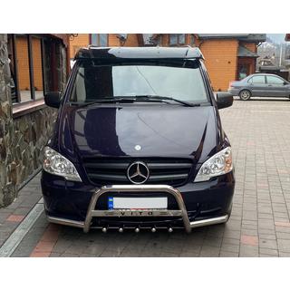 Tuulilasin visiiri (kiiltomusta, 5 mm) Mercedes Vito W639 2004–2014 kuva 4