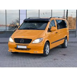Tuulilasin visiiri (kiiltomusta, 5 mm) Mercedes Vito W639 2004–2014 kuva 1