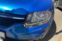 Renault Logan MCV 2013–2022 UUTUUS!!! Ajovalojen kromilistat (2 kpl, ruostumaton teräs) kuva 2