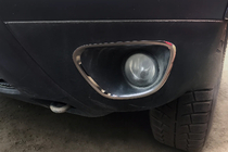 Dacia Duster 2008–2018 Sumuvalojen kromikehykset 2010-2013 (2 kpl, ruostumaton teräs) kuva 2
