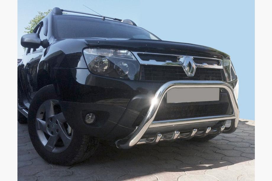 Renault Duster 2008–2017 Karjapuskuri ilman tekstiä WT003 (ruostumaton teräs) Kuva 1