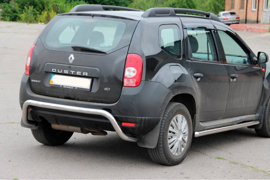 Dacia Duster 2008–2018 Takakaari (ruostumaton teräs) Image