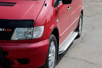 Mercedes Vito W638 1996–2003 Allmond Grey sivuportaat (2 kpl, alumiini) kuva 4